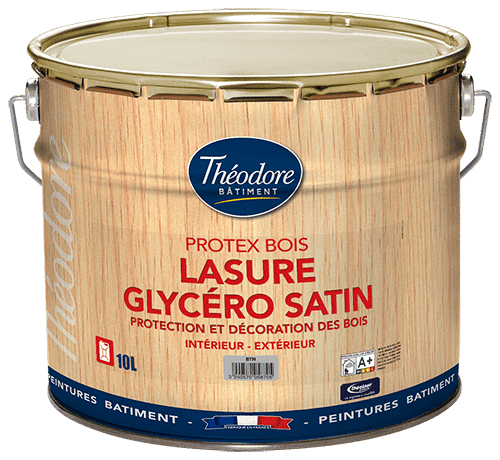 PROTEX BOIS LASURE GLYCERO SATIN - theodore bâtiment