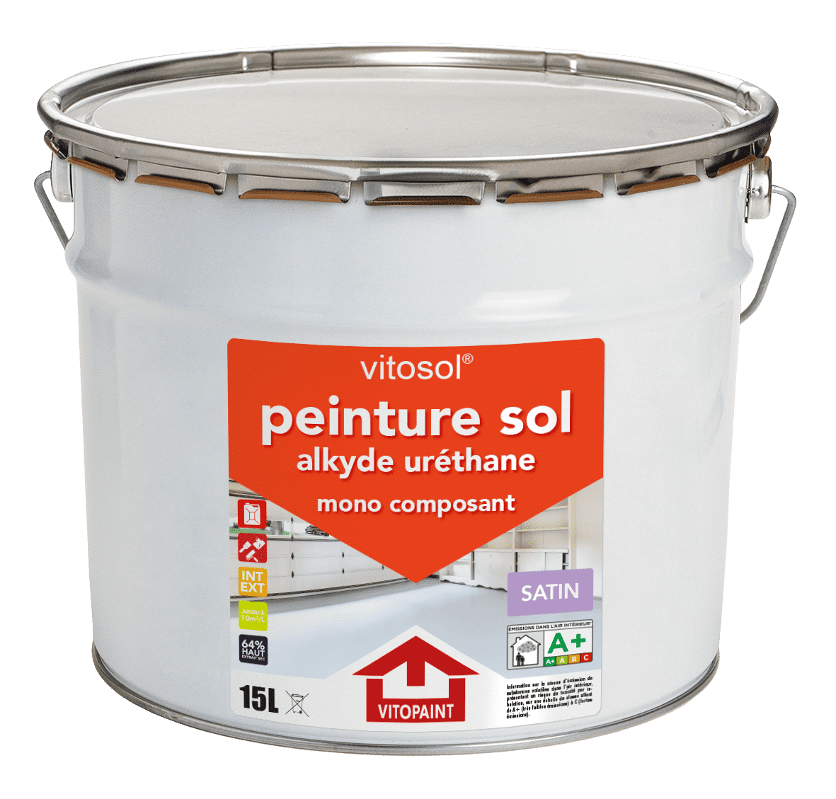 COMUS SOL Peinture alkyde uréthane pour les sols - COMUS
