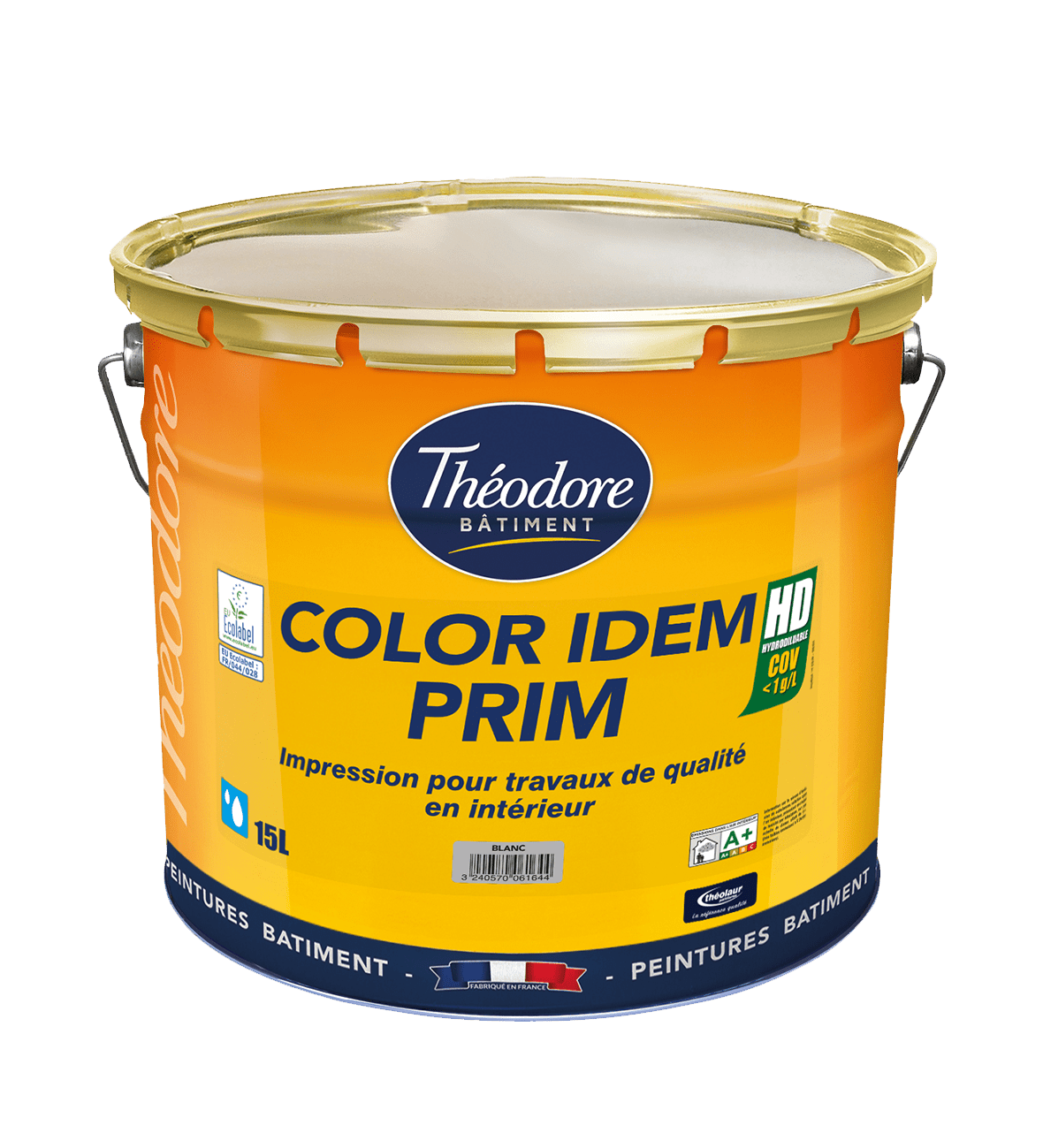 Peinture extérieure Blanc Façades 4L - Peinture anti-humidité et anti- moisissure